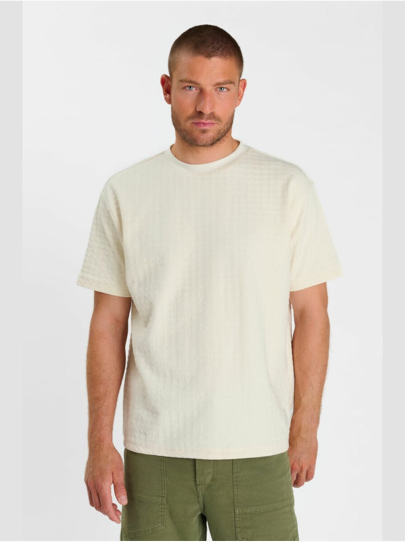 Tee-Shirt FURA 'Le Temps Des Cerises' Blanc - Kiabi