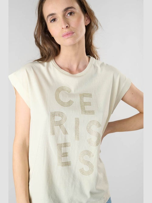 Tee-Shirt GARDENI 'Le Temps Des Cerises' - Kiabi