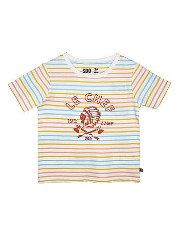 TEE SHIRT GASTON MANCHES COURTES ENFANT