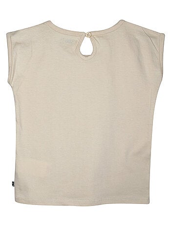 TEE SHIRT GEORGETTE SANS MANCHES ENFANT