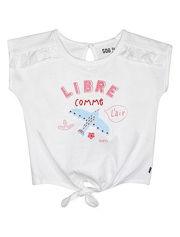 TEE SHIRT GEORGINA SANS MANCHES ENFANT