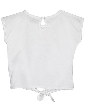 TEE SHIRT GEORGINA SANS MANCHES ENFANT