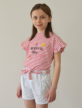 TEE SHIRT GERMAINE MANCHES COURTES ENFANT