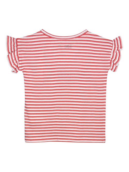 TEE SHIRT GERMAINE MANCHES COURTES ENFANT - Kiabi