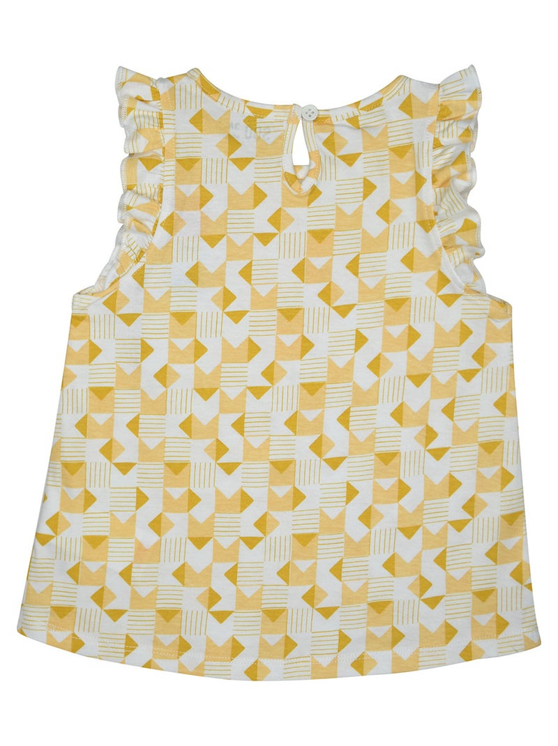 TEE SHIRT GHOFRANE MANCHES COURTES ENFANT Blanc - Kiabi