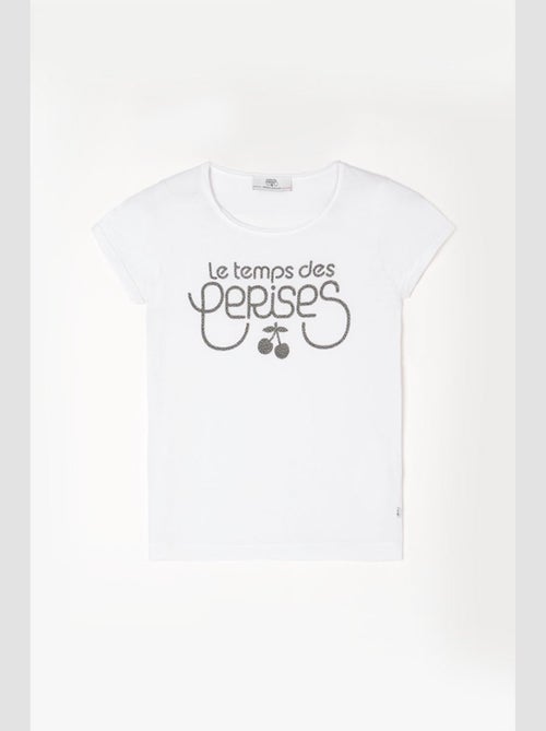 Tee-Shirt GILLIANG 'Le Temps Des Cerises' - Kiabi