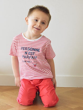 TEE SHIRT GIOVANY MANCHES COURTES ENFANT