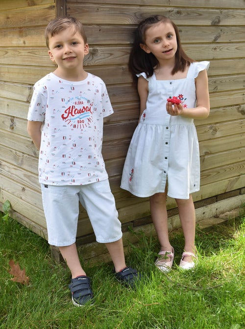 TEE SHIRT GIULIO MANCHES COURTES ENFANT - Kiabi