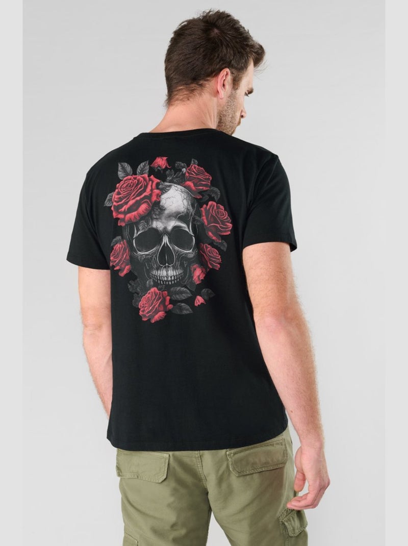 Tee-Shirt GORDON 'Le Temps Des Cerises' Noir - Kiabi