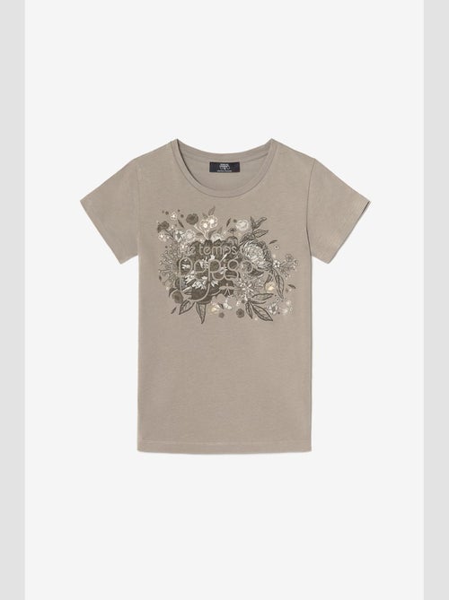 Tee-Shirt GRACYGI 'Le Temps Des Cerises' - Kiabi