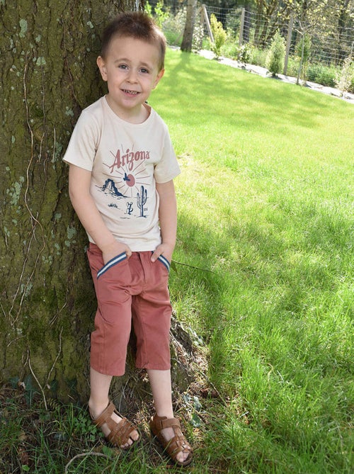 TEE SHIRT GRATIEN MANCHES COURTES ENFANT - Kiabi