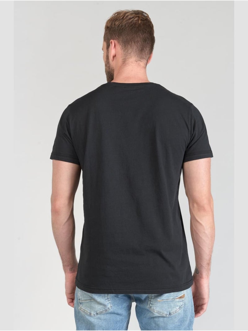 Tee-Shirt GREGOR 'Le Temps Des Cerises' Noir - Kiabi