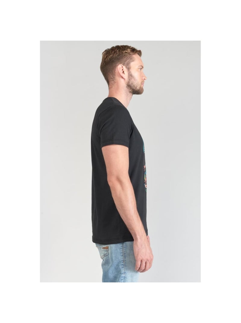 Tee-Shirt GREGOR 'Le Temps Des Cerises' Noir - Kiabi