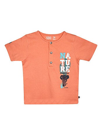 TEE SHIRT GREGOR MANCHES COURTES ENFANT