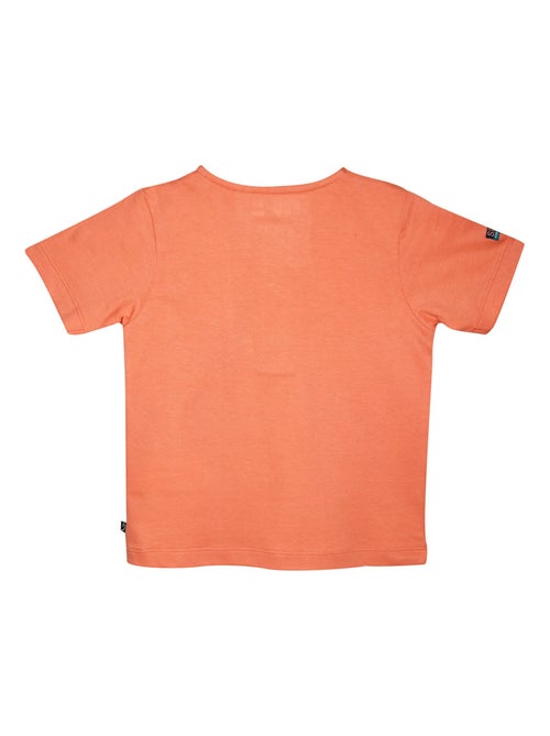 TEE SHIRT GREGOR MANCHES COURTES ENFANT - Kiabi