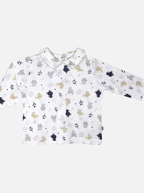 TEE SHIRT + GRENOUILLERE FALOU - Kiabi