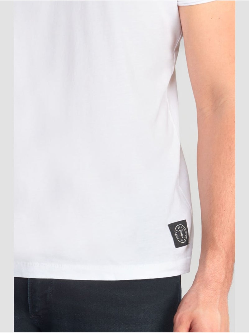Tee-Shirt GRIBS 'Le Temps Des Cerises' Blanc - Kiabi