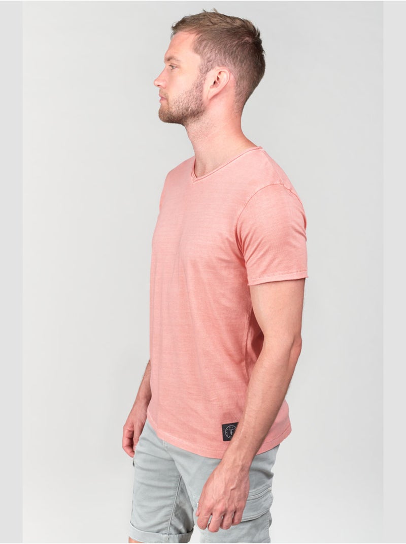 Tee-Shirt GRIBS 'Le Temps Des Cerises' Rose - Kiabi