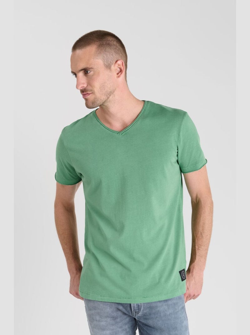 Tee-Shirt GRIBS 'Le Temps Des Cerises' Vert - Kiabi