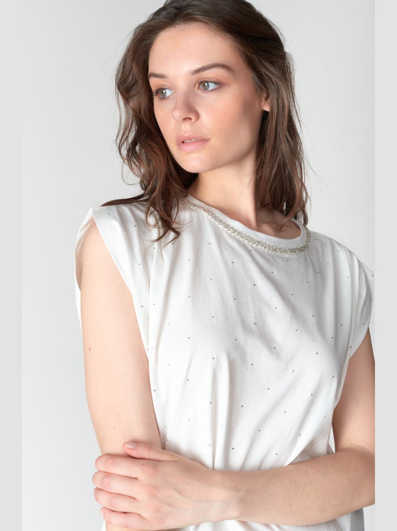 Tee-Shirt GUARA 'Le Temps Des Cerises' Blanc - Kiabi