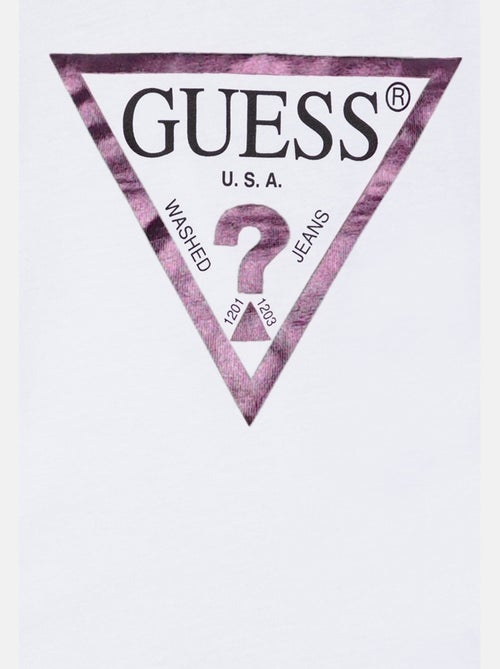 Tee shirt Guess kids manches courtes - Kiabi