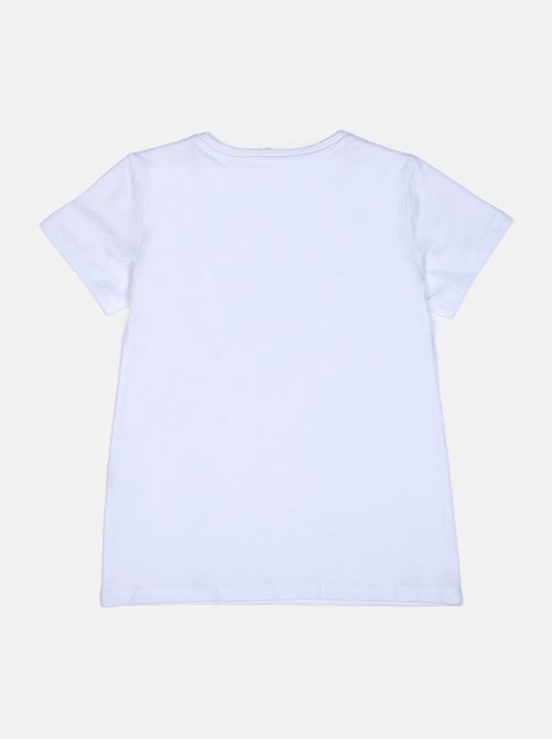 Tee shirt Guess kids manches courtes - Kiabi