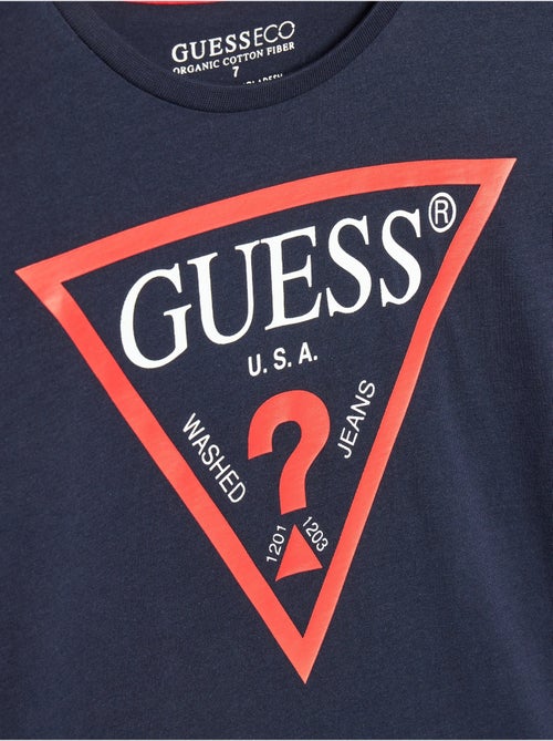 Tee Shirt Guess kids manches courtes - Kiabi