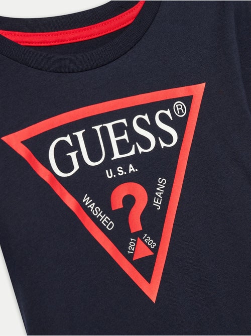 Tee Shirt Guess kids manches courtes - Kiabi