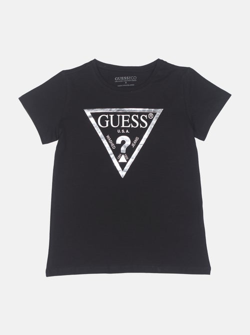 Tee shirt Guess kids manches courtes - Kiabi
