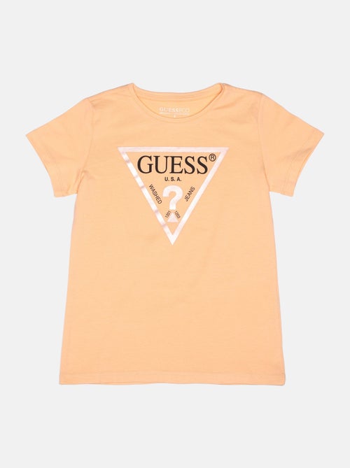 Tee shirt Guess kids manches courtes - Kiabi