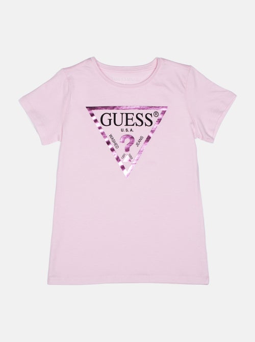 Tee shirt Guess kids manches courtes - Kiabi