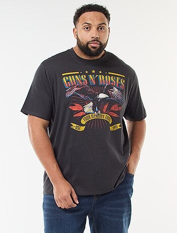 Tee-shirt 'Guns N' Roses' à manches courtes