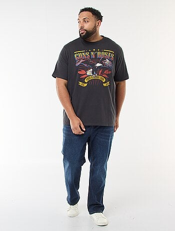 Tee-shirt 'Guns N' Roses' à manches courtes