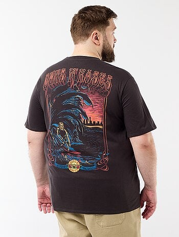 Tee-shirt 'Guns'N Roses' à manches courtes