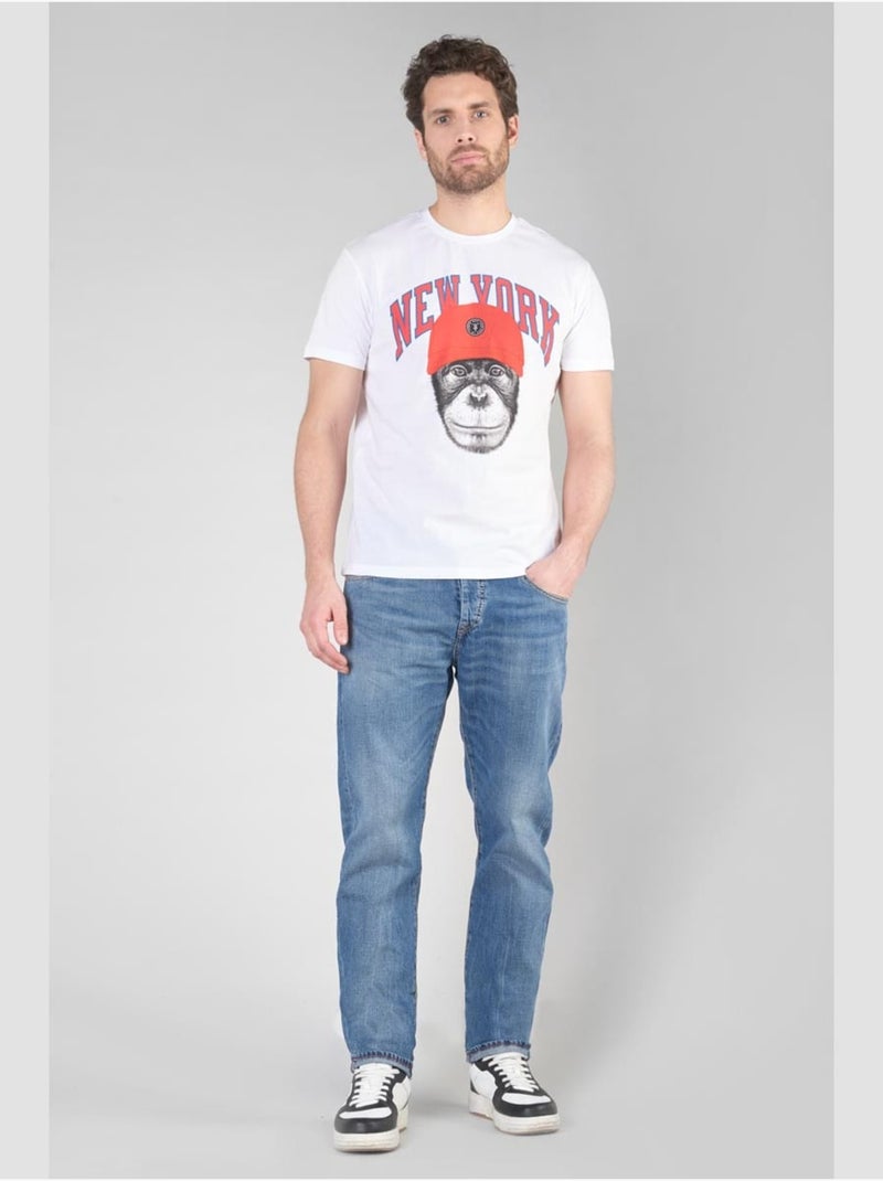 Tee-Shirt HIRA 'Le Temps Des Cerises' Blanc - Kiabi