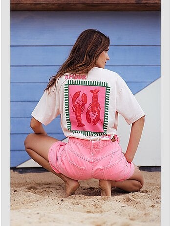 Tee-shirt homard 'le temps des cerises'