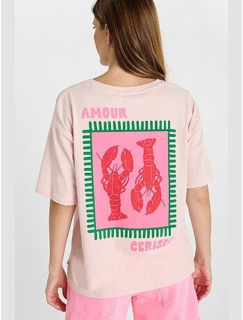 Tee-shirt homard 'le temps des cerises'