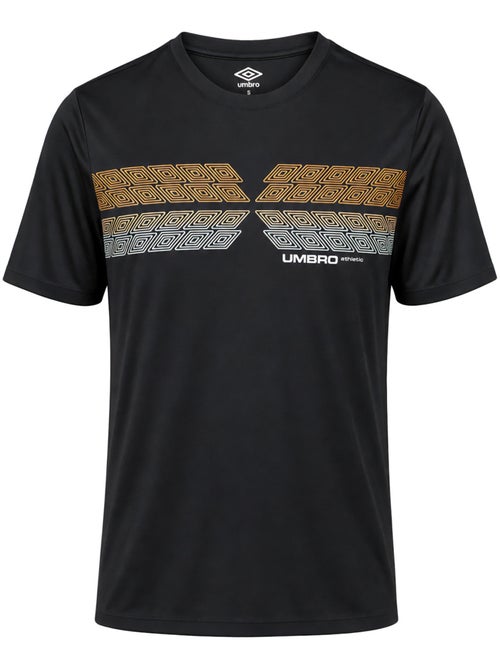 Tee shirt homme col rond avec logo imprimé 224760 umbro - Kiabi