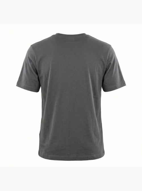 Tee shirt homme col rond chiné en coton 160gsm et logo imprimé 618292 umbro - Kiabi Tee shirt homme col rond chiné en coton 160gsm et logo imprimé 618292 umbro - Kiabi