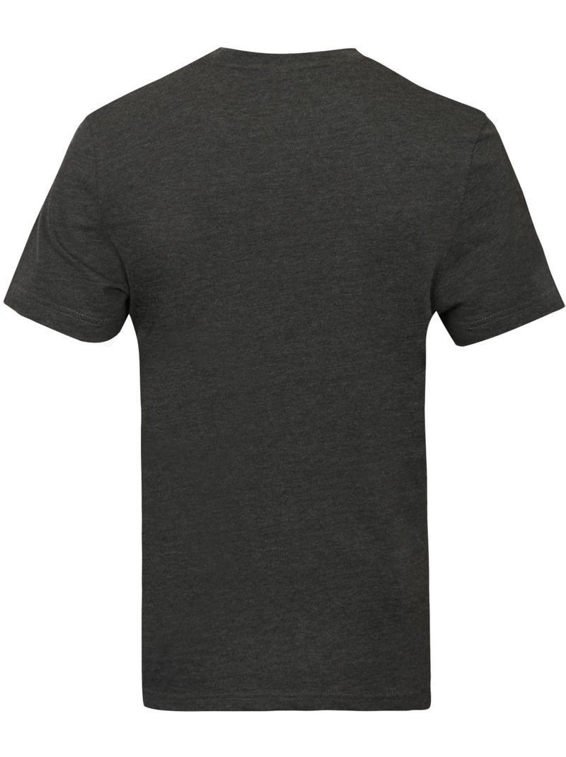 Tee shirt homme col rond chiné en coton 160gsm et logo imprimé 618292 umbro Gris - Kiabi
