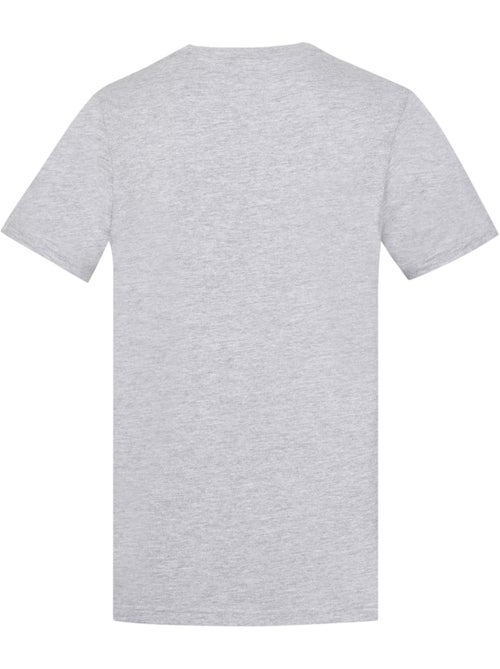 Tee shirt homme col rond chiné en coton 160gsm et logo imprimé 729281 umbro - Kiabi
