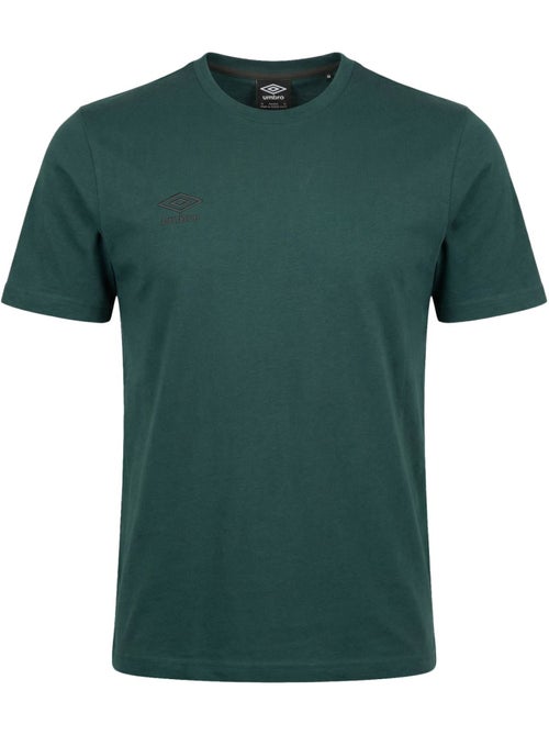 Tee shirt homme col rond en coton 160gsm avec logo imprimé 618290 umbro - Kiabi