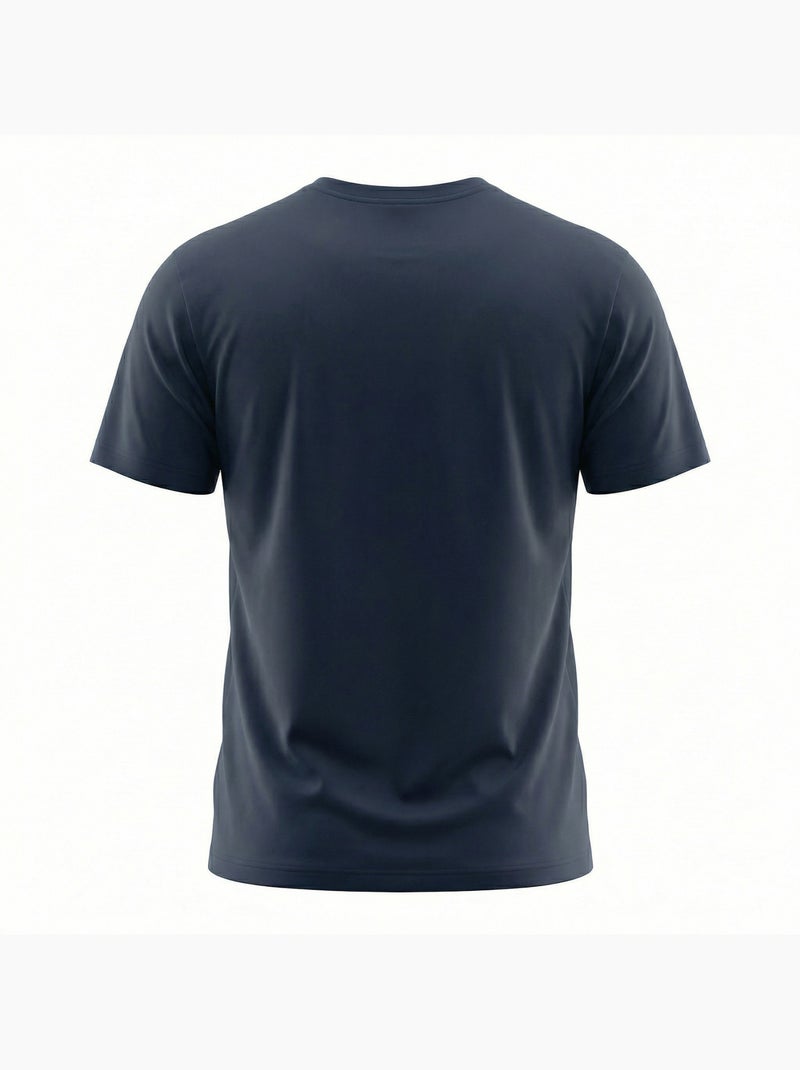 Tee shirt homme col rond en coton 160gsm et logo imprimé 729280 umbro Bleu - Kiabi
