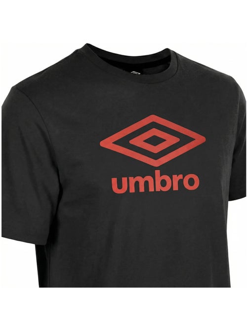 Tee shirt homme col rond en coton 160gsm et logo imprimé 729280 umbro - Kiabi