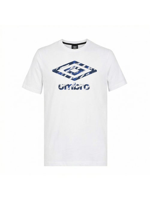 Tee shirt homme col rond en coton 160gsm et logo imprimé camo 957862 umbro - Kiabi Tee shirt homme col rond en coton 160gsm et logo imprimé camo 957862 umbro - Kiabi