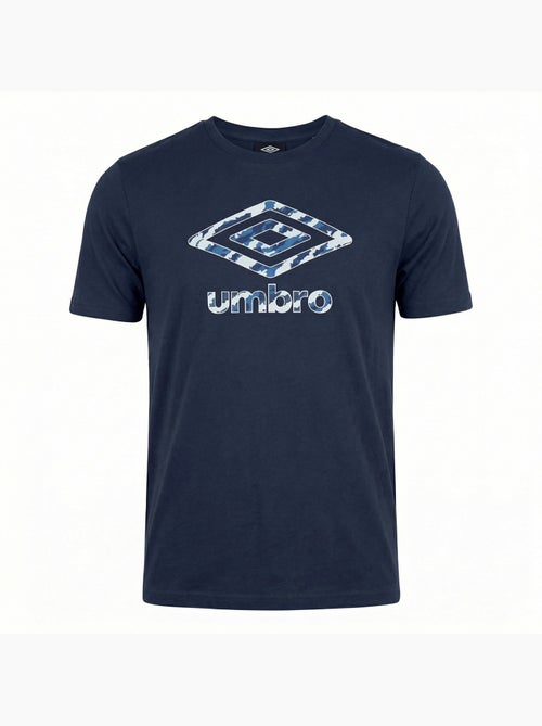 Tee shirt homme col rond en coton 160gsm et logo imprimé camo 957862 umbro - Kiabi
