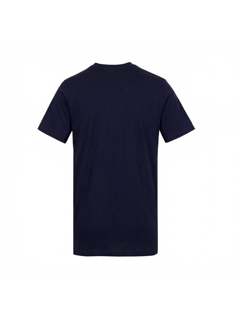 Tee shirt homme col rond en coton 160gsm et logo imprimé camo 957862 umbro Bleu - Kiabi