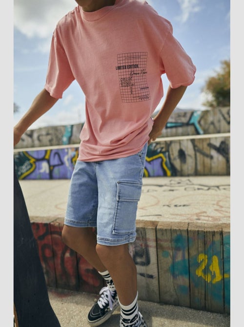 Tee-Shirt HYACIBO 'Le Temps Des Cerises' - Kiabi