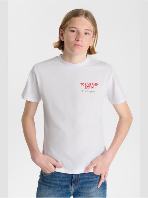 Tee-Shirt IDUNABO 'Le Temps Des Cerises' - Kiabi Tee-Shirt IDUNABO 'Le Temps Des Cerises' - Kiabi