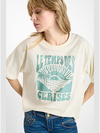Tee-Shirt ILESSE 'Le Temps Des Cerises'